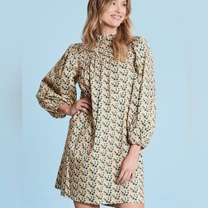 Tyler böe Foullard Cotton Skimmer Dress